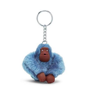 Kipling Sven Small Monkey Keychain Accessories Blue Buzz | AU 2012FD